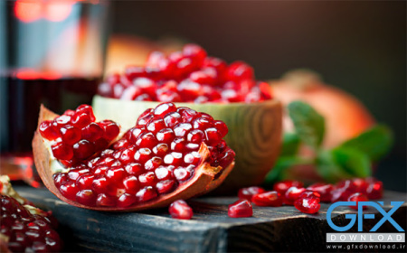 عکس انار پاییزی برای پروفایل