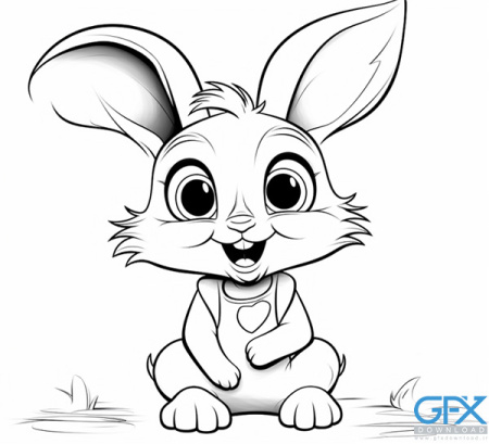 عکس خرگوش برای نقاشی