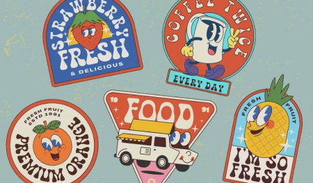 فونت باحال انگلیسی Retro Cool