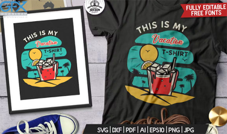 طرح لایه باز برای چاپ روی تیشرت