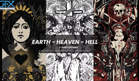 دانلود طرح گرافیکی برای چاپ روی تی شرت