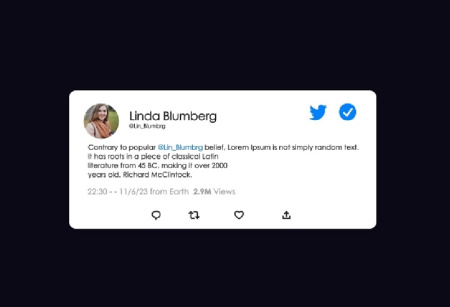 دانلود پروژه افتر افکت نمایش توییت ها Tweets Pack