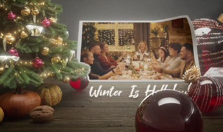 دانلود پروژه افتر افکت اسلایدشو زمستانی Winter Memories Slideshow