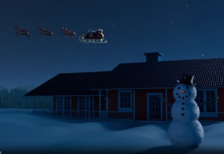 پروژه افتر افکت کریسمس با تم شب Christmas Night Opener