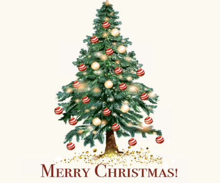 وکتور لایه باز درخت کریسمس