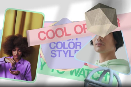 پروژه پریمیر معرفی رنگارنگ Colorful Rolling Intro