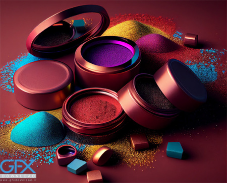 عکس لوازم آرایشی فانتزی