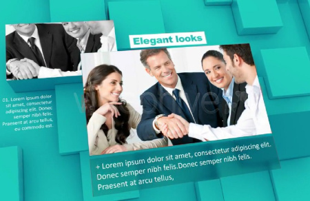 دانلود پروژه افتر افکت اسلایدشو سه بعدی Cubical 3D