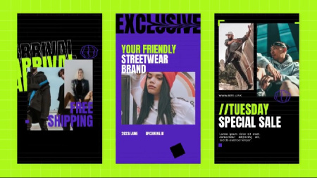 پروژه افتر افکت ریل اینستاگرام فشن Gonner Fashion Reels