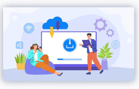 دانلود پروژه افتر افکت موشن گرافیک انیمیشن های وکتور دانلود فایل