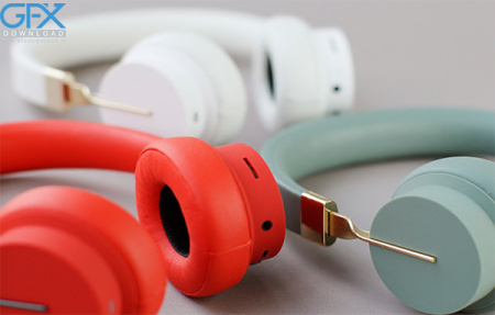 عکس هدفون برای پس زمینه