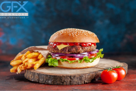 عکس همبرگر مخصوص