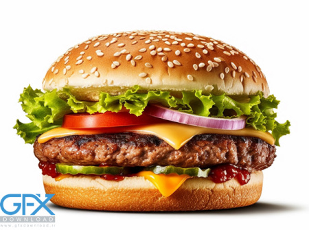 دانلود عکس همبرگر