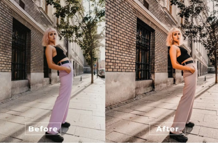 دانلود اکشن فتوشاپ بلاگرها Influencer Landscape