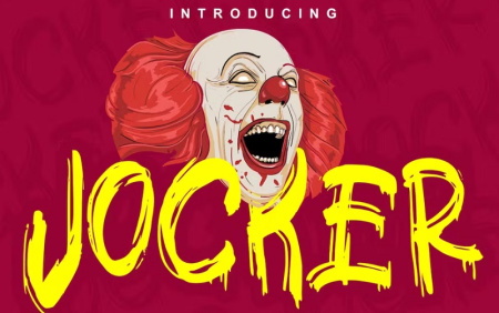 مجموعه فونت انگلیسی جوکر JOKER Fonts