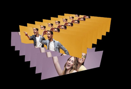 دانلود پروژه آماده افتر افکت گالری عکس Kinetic Photos