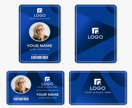 طرح لایه باز کارت عضویت