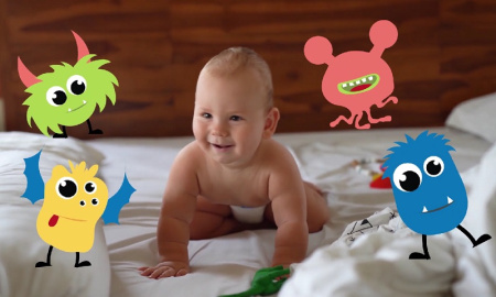 پروژه افتر افکت موشن گرافیک کاراکتر های هیولای انیمیشنی