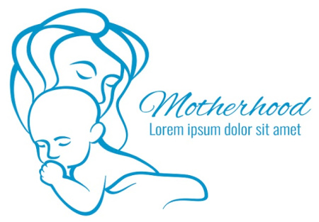 دانلود لوگو مادر و بچه