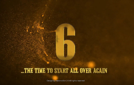 پروژه افتر افکت شمارش معکوس تحویل سال نو Happy New Year Countdown