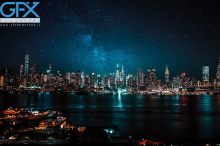 عکس از نیویورک در شب