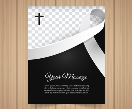 دانلود طرح لایه باز آگهی ترحیم