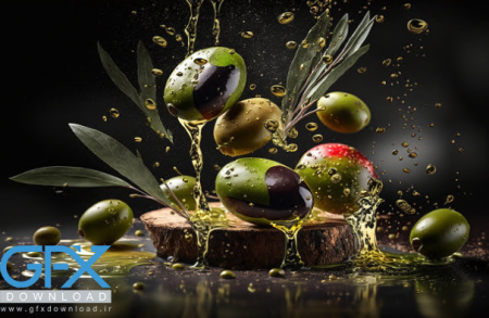 عکس از زیتون سبز
