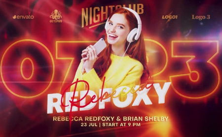 دانلود پروژه افتر افکت تیزر تبلیغاتی مهمانی Party Flyers Promo