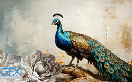 خرید عکس طاووس