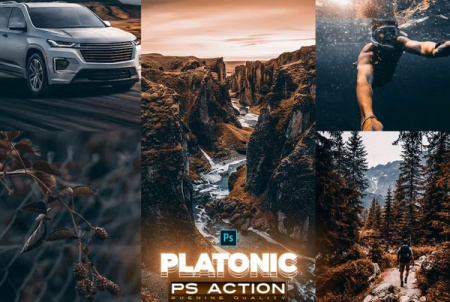 دانلود اکشن فتوشاپ PLATONIC