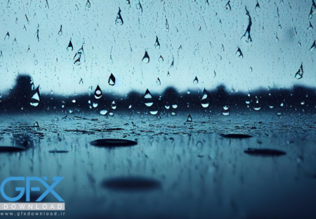 عکس باران برای ادیت