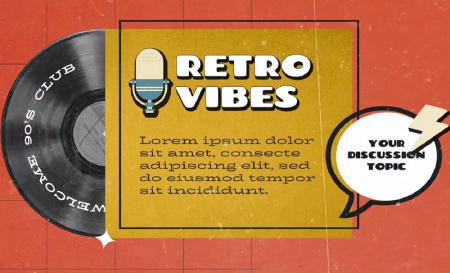 پروژه افتر افکت معرفی پادکست به سبک قدیمی Retro Podcast