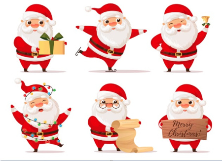 وکتور کارتونی بابانوئل