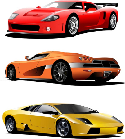 طرح وکتور ماشین اسپرت