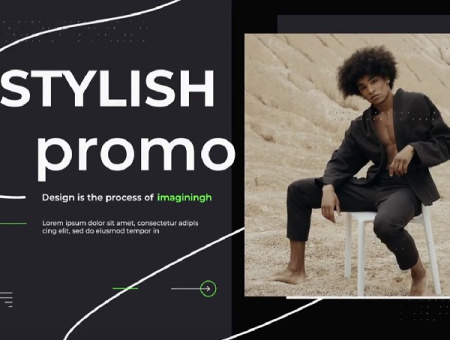 پروژه پریمیر تیزر تبلیغاتی داینامیک Dynamic Stylish Promo