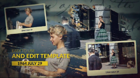 پروژه اسلایدشو افتر افکت سینمایی A Touch Of History