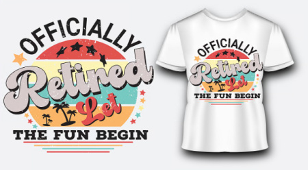 طرح وکتور برای چاپ روی تی‌شرت