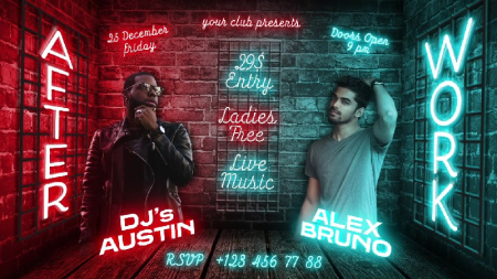 دانلود پروژه افتر افکت استوری اینستاگرام نئون سه بعدی