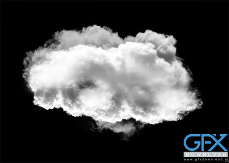 عکس ابر سیاه سفید