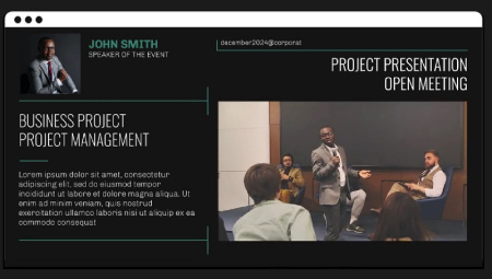 پروژه آماده افتر افکت تبلیغاتی ایونت شرکتی Corporate Event Promo