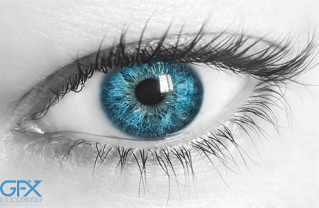 عکس چشم ابی