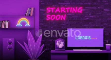 فوتیج بک گراند موشن گرافیک گیمینگ