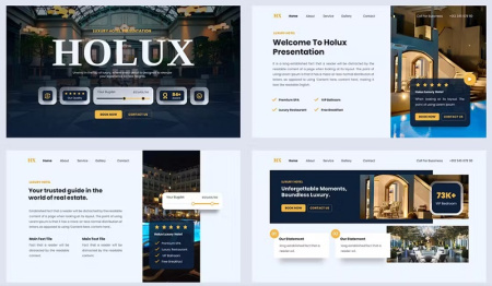 قالب پاورپوینت لاکچری