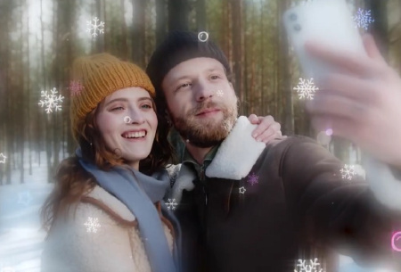 پریست پریمیر ترانزیشن برف Magic Snowflakes