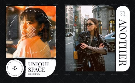 فریم های عکس لایه باز با طرح های مدرن