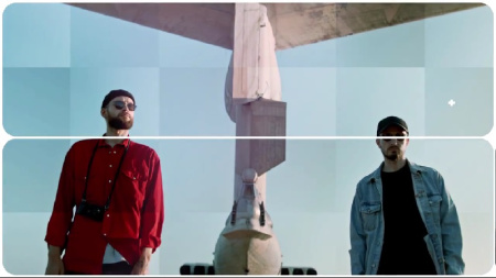 پروژه پریمیر افتتاحیه با تصاویر چند صفحه ای Multiscreen Media