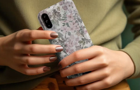 تکسچر گل های صورتی Pink Floral