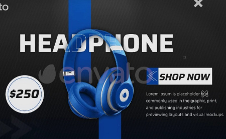 پروژه افتر افکت تیزر تبلیغاتی محصول Product promo