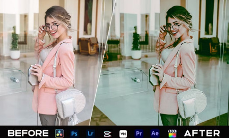 دانلود پریست لایت روم با تم رنگی رزگلد Rose Gold Mood