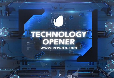 پروژه افتر افکت اوپنر تکنولوژی علمی تخیلی Sci-Fi Opener